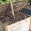 compost bin with compost inside