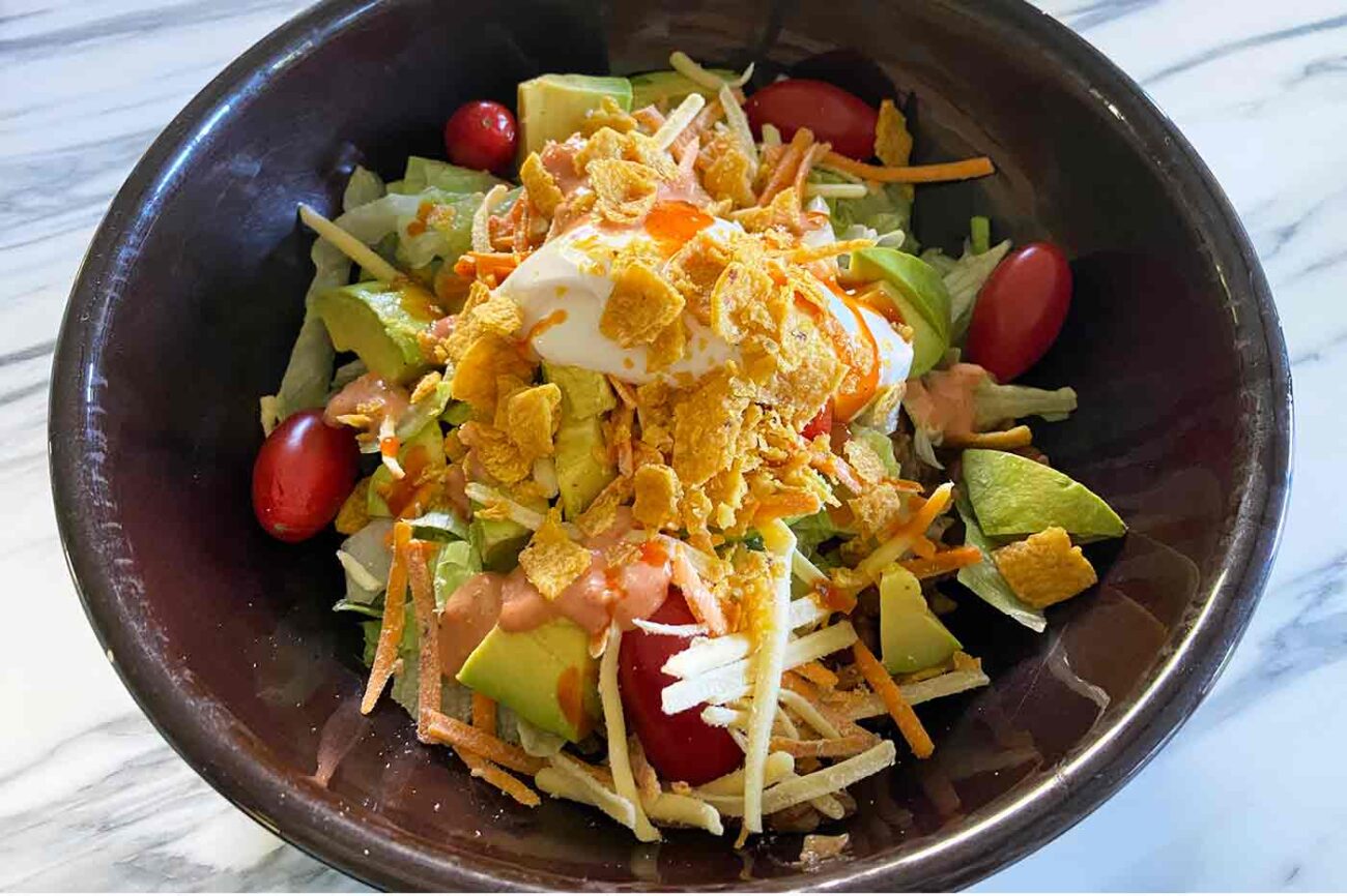 vegan taco salad recipe